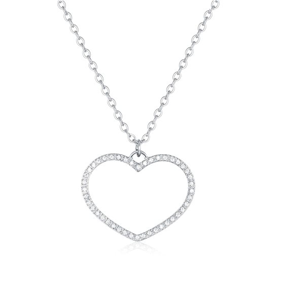Collier Brand Femme Crystal love in Acier Cristallo 03NK039 - 03NK039